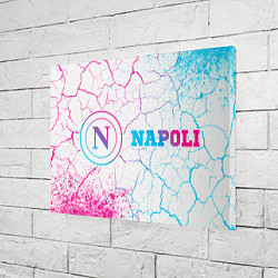 Холст прямоугольный Napoli neon gradient style по-горизонтали, цвет: 3D-принт — фото 2