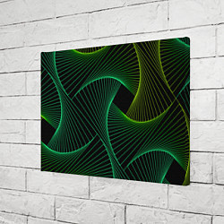 Холст прямоугольный Сетка скрученных линий, цвет: 3D-принт — фото 2