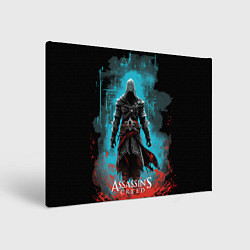 Холст прямоугольный Assassins creed подводный город, цвет: 3D-принт