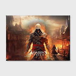 Холст прямоугольный Assassins creed старый город, цвет: 3D-принт — фото 2