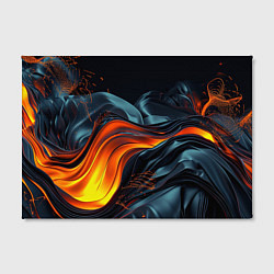 Холст прямоугольный Волнистая темная материя, цвет: 3D-принт — фото 2