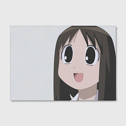 Холст прямоугольный Azumanga Daioh Аюму Касуга, цвет: 3D-принт — фото 2