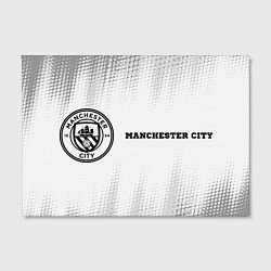Холст прямоугольный Manchester City sport на светлом фоне по-горизонта, цвет: 3D-принт — фото 2