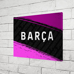 Холст прямоугольный Barcelona pro football по-горизонтали, цвет: 3D-принт — фото 2