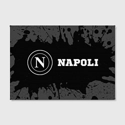 Холст прямоугольный Napoli sport на темном фоне по-горизонтали, цвет: 3D-принт — фото 2