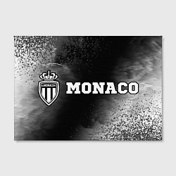 Холст прямоугольный Monaco sport на темном фоне по-горизонтали, цвет: 3D-принт — фото 2