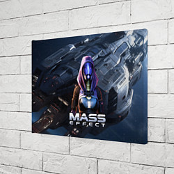 Холст прямоугольный Mass Effect ТалиЗора, цвет: 3D-принт — фото 2