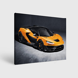 Холст прямоугольный Mclaren w1, цвет: 3D-принт