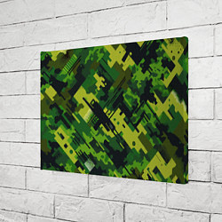 Холст прямоугольный Camouflage - pattern ai art, цвет: 3D-принт — фото 2