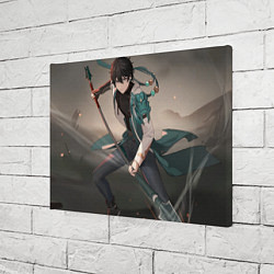 Холст прямоугольный Honkai Star Rail Dan Heng, цвет: 3D-принт — фото 2