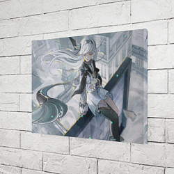 Холст прямоугольный Honkai Star Rail Firefly smile, цвет: 3D-принт — фото 2