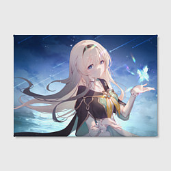 Холст прямоугольный Honkai Star Rail Firefly smile, цвет: 3D-принт — фото 2