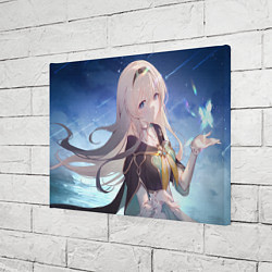 Холст прямоугольный Honkai Star Rail Firefly smile, цвет: 3D-принт — фото 2