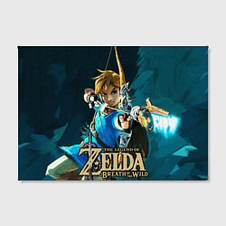 Холст прямоугольный Zelda - Link, цвет: 3D-принт — фото 2