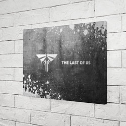 Холст прямоугольный The Last Of Us - grey gradient по-горизонтали, цвет: 3D-принт — фото 2