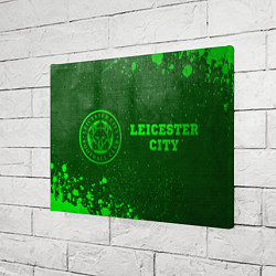 Холст прямоугольный Leicester City - green gradient по-горизонтали, цвет: 3D-принт — фото 2