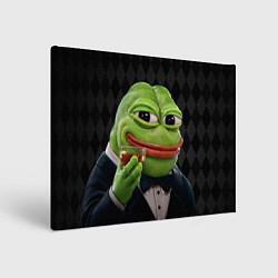 Холст прямоугольный Pepe - its my dudes, цвет: 3D-принт