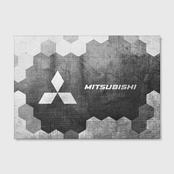 Холст прямоугольный Mitsubishi - grey gradient по-горизонтали, цвет: 3D-принт — фото 2