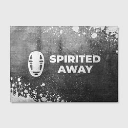Холст прямоугольный Spirited Away - grey gradient по-горизонтали, цвет: 3D-принт — фото 2