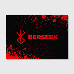 Холст прямоугольный Berserk - red gradient по-горизонтали, цвет: 3D-принт — фото 2