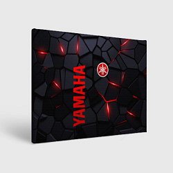 Холст прямоугольный Yamaha - плиты с эффектом свечения, цвет: 3D-принт