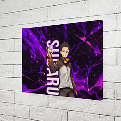 Холст прямоугольный Субару Re:Zero, цвет: 3D-принт — фото 2