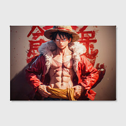 Холст прямоугольный One piece Monkey D Luffy, цвет: 3D-принт — фото 2