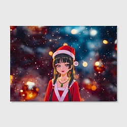 Холст прямоугольный Новогодняя МаоМао - Монолог Фармацевта, цвет: 3D-принт — фото 2