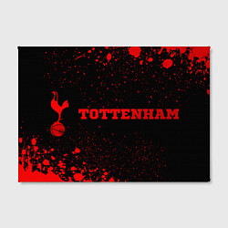 Холст прямоугольный Tottenham - red gradient по-горизонтали, цвет: 3D-принт — фото 2