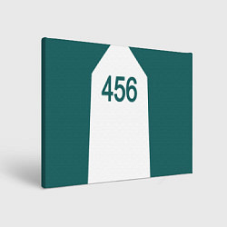 Холст прямоугольный Форма номер 456, цвет: 3D-принт