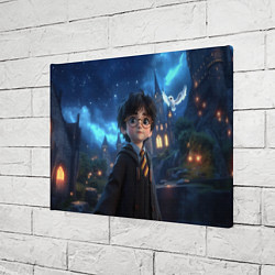 Холст прямоугольный Гарри Поттер в галстуке, цвет: 3D-принт — фото 2