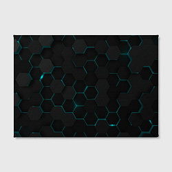 Холст прямоугольный Honeycombs, цвет: 3D-принт — фото 2