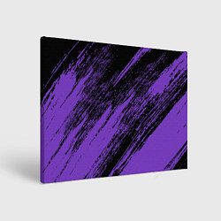 Холст прямоугольный The color is purple and black, цвет: 3D-принт