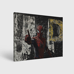 Холст прямоугольный Spider man night, цвет: 3D-принт
