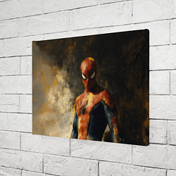 Холст прямоугольный Человек-паук портрет, цвет: 3D-принт — фото 2
