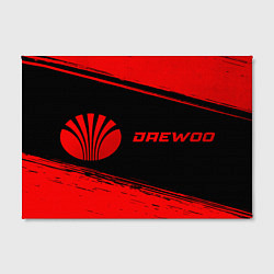 Холст прямоугольный Daewoo - red gradient по-горизонтали, цвет: 3D-принт — фото 2