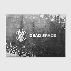 Холст прямоугольный Dead Space - grey gradient по-горизонтали, цвет: 3D-принт — фото 2
