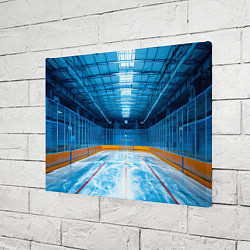 Холст прямоугольный Хоккейная коробка, цвет: 3D-принт — фото 2