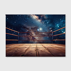 Холст прямоугольный Космический ринг, цвет: 3D-принт — фото 2