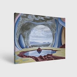 Холст прямоугольный Загадочная пещера, цвет: 3D-принт