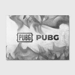 Холст прямоугольный PUBG - white gradient по-горизонтали, цвет: 3D-принт — фото 2