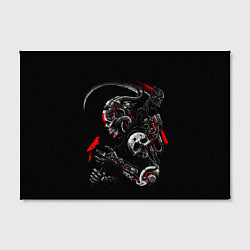 Холст прямоугольный Ронин самурай киборг, цвет: 3D-принт — фото 2