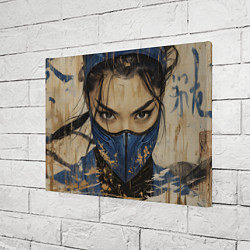 Холст прямоугольный Китана крупным планом, цвет: 3D-принт — фото 2