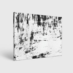 Холст прямоугольный Color black and white, цвет: 3D-принт