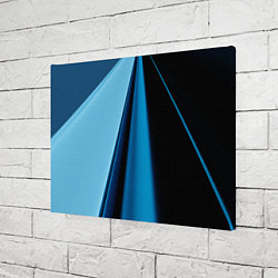 Холст прямоугольный Black blue, цвет: 3D-принт — фото 2
