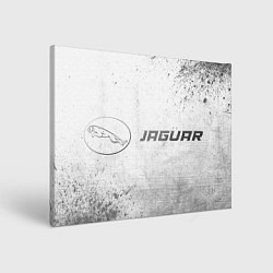 Холст прямоугольный Jaguar - white gradient по-горизонтали, цвет: 3D-принт