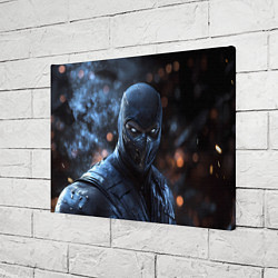 Холст прямоугольный Mortal Kombat Noob Saibot, цвет: 3D-принт — фото 2