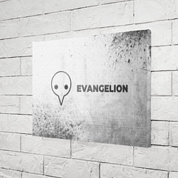 Холст прямоугольный Evangelion - white gradient по-горизонтали, цвет: 3D-принт — фото 2