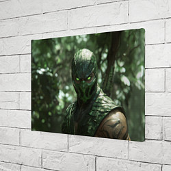 Холст прямоугольный Рептилия в джунглях, цвет: 3D-принт — фото 2
