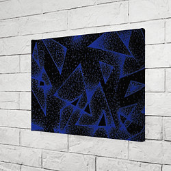 Холст прямоугольный Triangles with dots, цвет: 3D-принт — фото 2